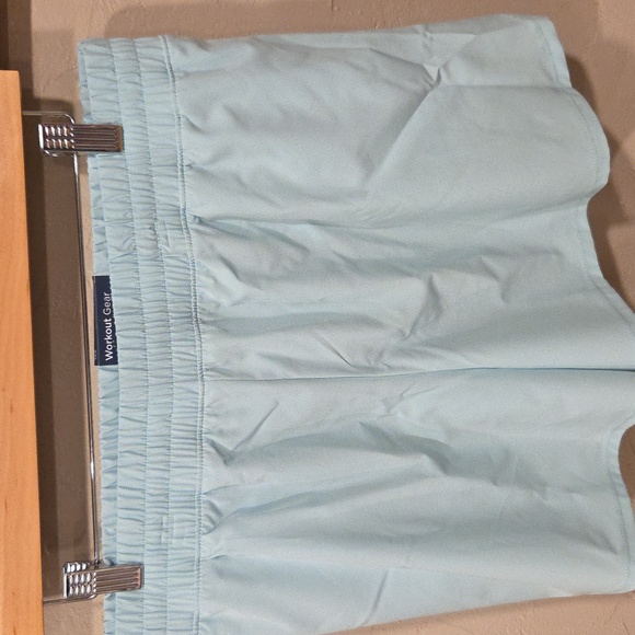 tek gear Pants - Tek Gear Women's Soft BabyBlue/Seafoam Athletic Shorts Sz XXL